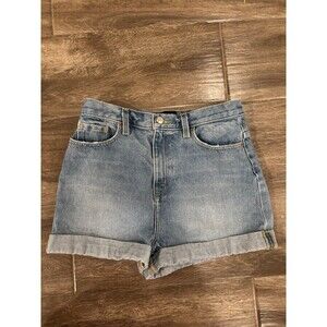 BDG Urban Outfitters Mom High Rise Cuffed Jean Shorts 28